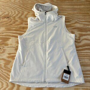 North Face Windwall Fleece Lined Vest white new with tags Womens XXL